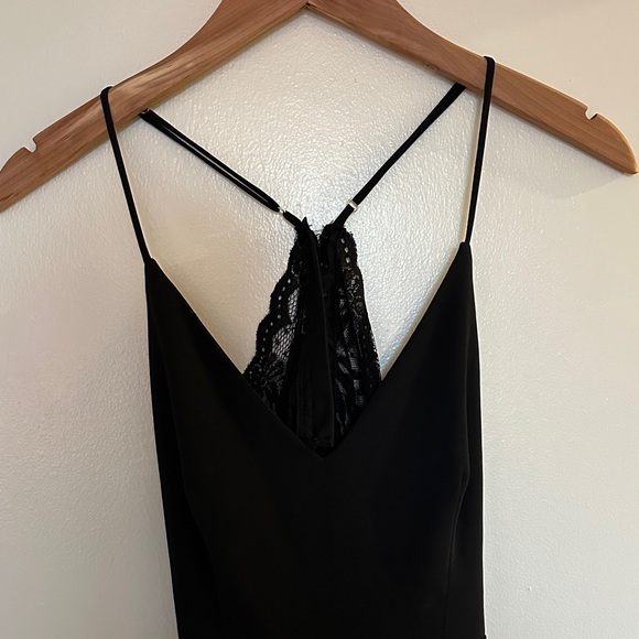 Lulu's Black Lace-Back Maxi Dress - Picture 2 of 6